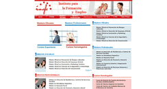 Desktop Screenshot of imafe.es